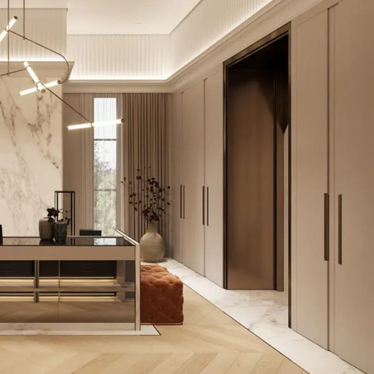 Promotion Wood PVC Wardrobes Portable Wardrobe Closet