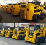 Compact Skid Steer Loader 300kg 500kg 800kg 1050kg with Optional 4 in One Bucket
