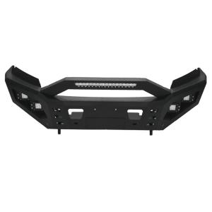 Quality OEM Manufacturer Wholesale Black Textured Steel Front Bumper For Vigo NP300 Revo Bumper 4X4 Parts wholesale