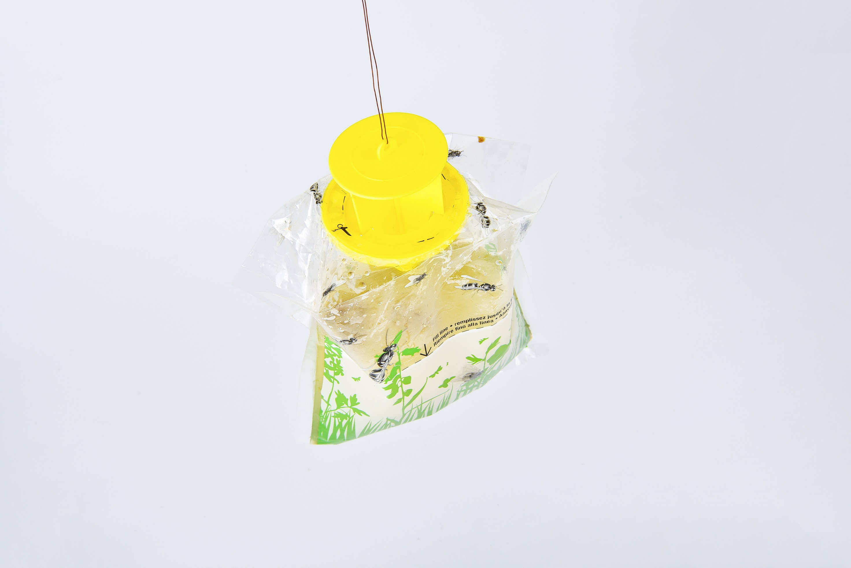 10 Pieces Regular Eco Material Fly Bag Trap for Farm Insect Eradication Solution