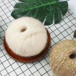 Anti Bacteria Durable Mohair Acrylic Blend Yarn , Breathable Wool And Silk Blend