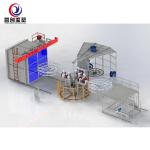 400T Max Pressure Rotary Moulding Machine for 0-50mm Mould Thickness