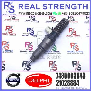 Quality original Diesel Fuel Injector 21028884 BEBE4D20001 85003043 7421028884 7485003043 E3.18 for RENAULT 11LTR EURO3 LO wholesale