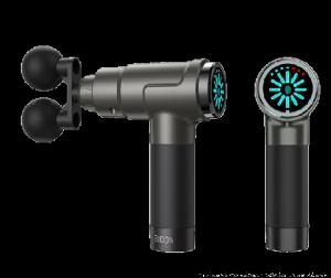 Quality Powerful Muscle Relief Carbon Fiber Massage Gun 2.2 Lbs with Included Massage Heads and Accessories wholesale