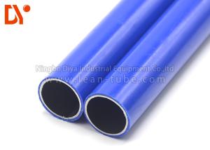 Quality Thick Wall Plastic Coated Steel Tube Large Loading Capacity For Decoration wholesale