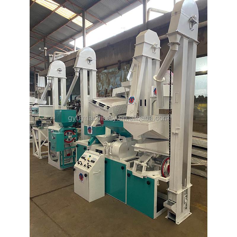 Customizable 120 KG Rice Mill Machine with Paddy Grading and Stone Removing Functions