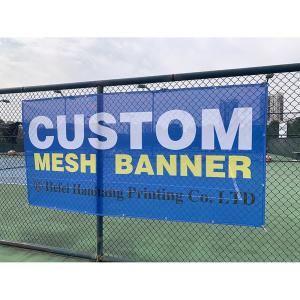 Quality Custom Logo Outdoor Advertising Banner Polyester Sport Event Banner wholesale