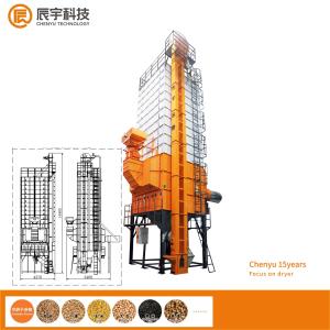 Quality Batch Type Electric Corn Dryer Manufacturer 5HCY-30 0.5-1.2%/h 17.35KW wholesale