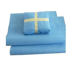 Quality SMMS Blue 60GSM Medline Sterilization Wrap wholesale