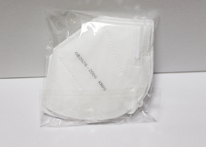 Comfortable KN95 Respirator Mask No Stimulation Smooth Inner Lining