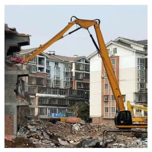 Quality 20M-30M Excavator Demolition Long Boom Arm For CAT336 EC480 SY500 Building Demolition Work With 22T Bucket wholesale