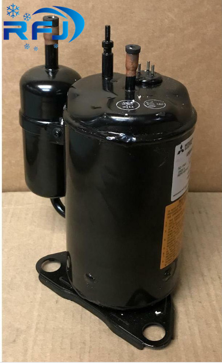 Black Color Rotary Ac Compressor MITSUBISHI RH207VHET R22 1PH 220-240V 50HZ