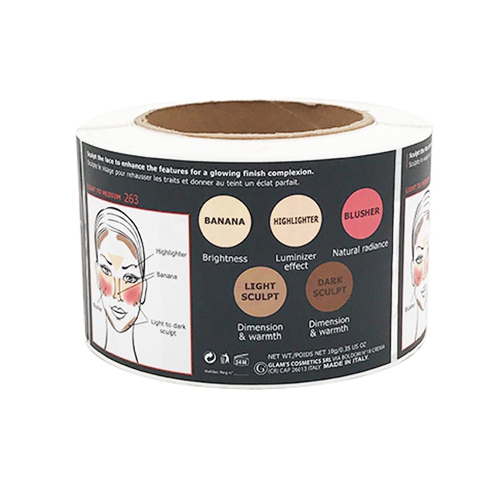 Custom Logo kiss cut Packaging Label Sticker Printing Services