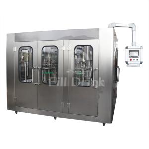 Quality 4000BPH SUS304 PET Carbonated Bottling Machine With Air Conveyor wholesale