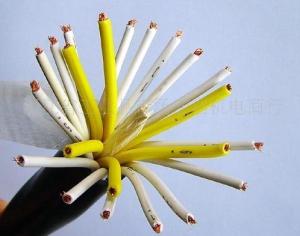 Quality PVC Insulation Flexible Round Control Cable KVV 450/750V in black color wholesale