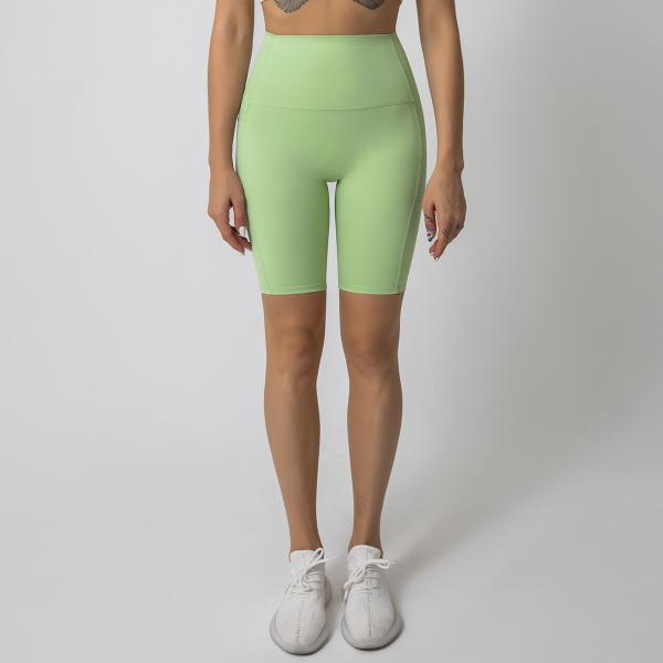 Five-minute tight-fitting pocket yoga pants for women's trackless speed cycling