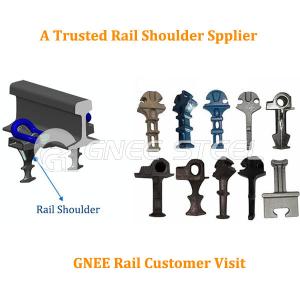 China Cast Iron Shoulder Rail Fasteners For Railway Fastening System on sale