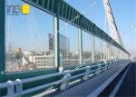H Shaped Steel Highway Noise Barrier Corrosion Resistance Sound Insulation