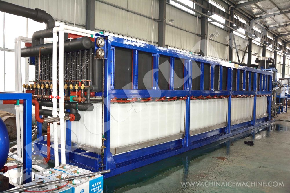 Heavy Duty 30 Ton/Day Direct Cooling Block Ice Making Machine with Bitzer Compressor