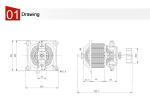 AC Universal High Speed Blender Motor With High Efficiency High Speed High