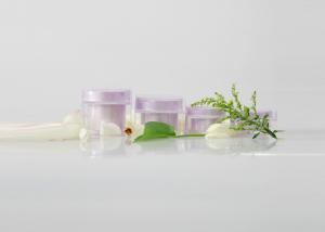 Quality Facial jar 30G 50G Acrylic Cream Square Jar With Black Cap Wholesale cosmetic acrylic jar Packaging wholesale