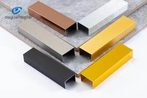 Quality T5 Aluminum U Profiles Andizing Bright color For Decoration wholesale