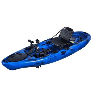 Quality Best 10ft 3.16m 1 Paddler Pedal Power Motor Fishing Kayak With Pedal wholesale