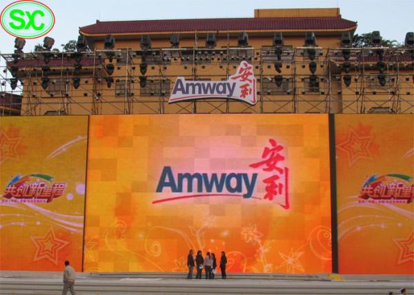 Great waterproof Outdoor Stage LED Display Screen Advertising , LED TV Screen