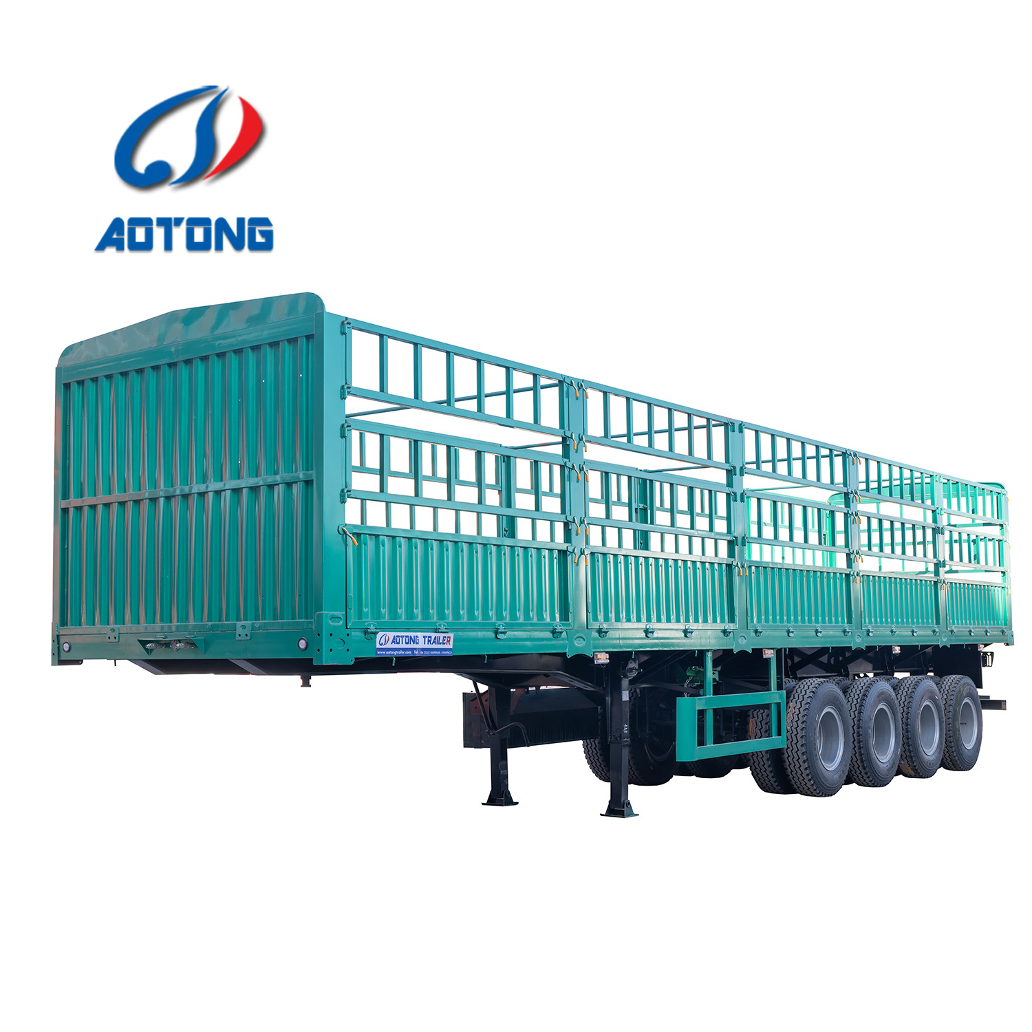 53ft Enclosed Box Cargo Dry Wing Van Truck Semi Trailer with 30-100T Max Payload