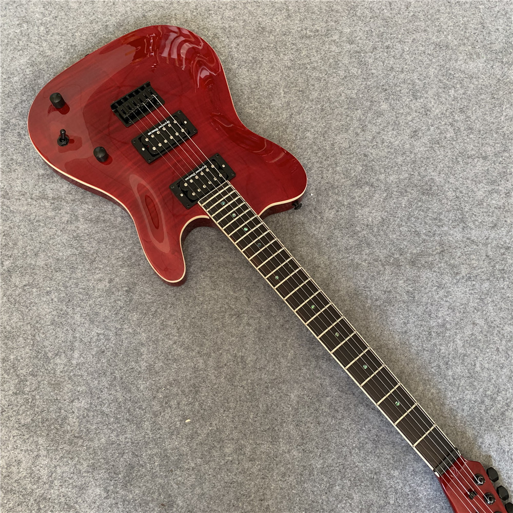 High Quality wine red TELE electric guitar Boutique accessories dedicated to the bands free shipping