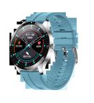 IP68 Silicone Smart Watch , 240*240 Smart Ecg Temperature Bracelet