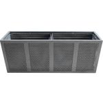Commercial Extra Large Outdoor Planters Perforated Steel Material