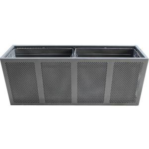 Quality Commercial Extra Large Outdoor Planters Perforated Steel Material wholesale