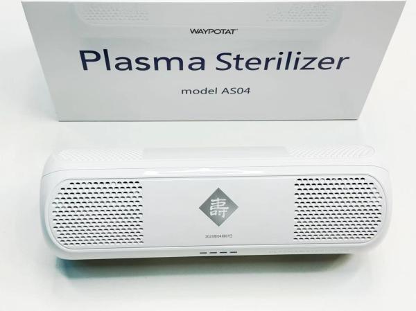 6600mAh Battery Air Purification System Lightweight White/Grey Device with