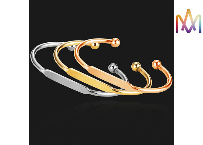 Solid Brass Flat Cuff Bracelet