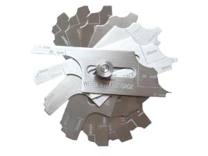 Quality 7 PCS Metric Welding Gauge Set 3-25mm For Checking Fillet Throat Size wholesale