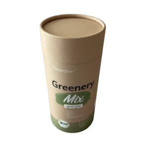 Quality Rolled Lid Kraft Paper Tube Packaging With Colorful Inside Printing wholesale