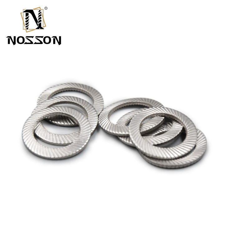Countersunk Double Sided Tooth Washer M2.5-M30 DIN9250 ANSI/ASME Standard for Heavy Industry Applications Knurled Pattern