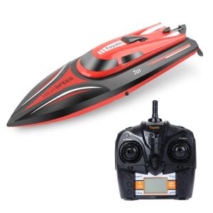 Quality 2.4Ghz 30KM/H Remote Control RC Boat Toys Unisex 180 Degree Flip wholesale