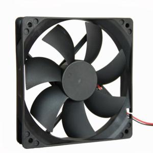 Quality 12 Volt DC Exhaust Equipment Cooling Fans 3500RPM 120*120*25mm With Low Noise wholesale