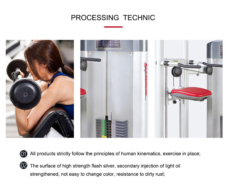 Sport Life Fitness Strength Gym Equipments Assist Dip Chin Exercise Machine