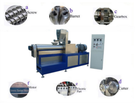 Full Production Line Pet Dog Food Extruder Processing Machine Made of Stainless Steel