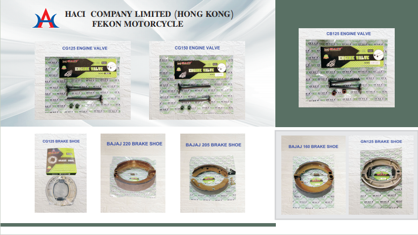 AX100 Motorcycle Brake Shoe Assy Spare Parts Stronger Braking Force