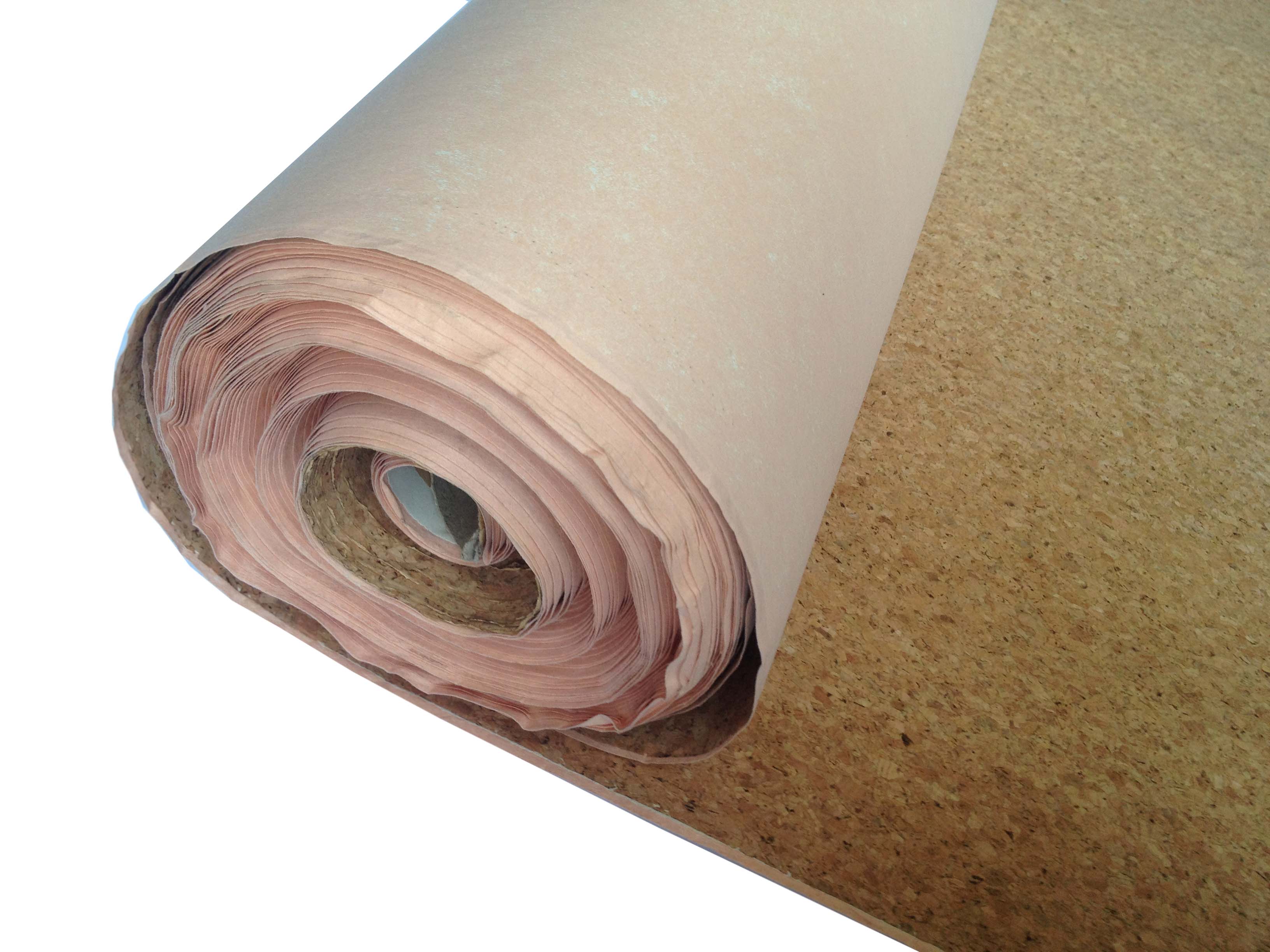 Promotional Nature Cork Fabric/Leather for bag and shoes making with PU backing