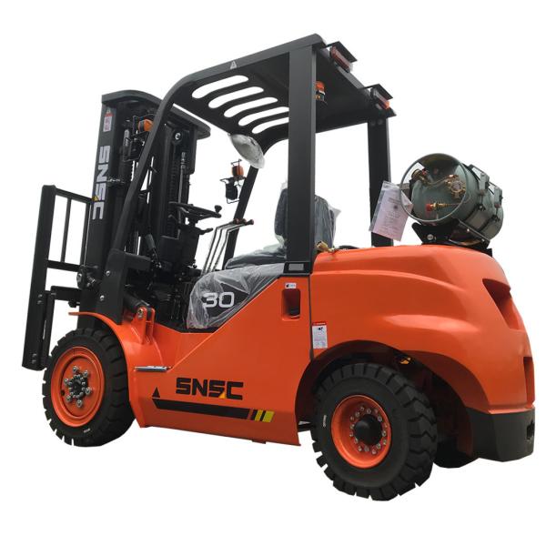 LP Gas Engine 2ton 2.5ton 3ton 3.5ton Duel Fuel Gas Gasoline Forklift with LED