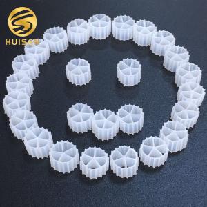 Quality Fish Pond Moving Bed Bio Filter Media White 100% Virgin wholesale