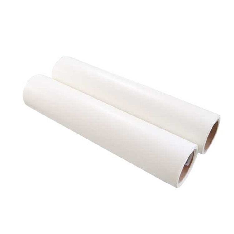Milky White PES TPU Hot Melt Adhesive Film Heat And Bond For PVC Fabric