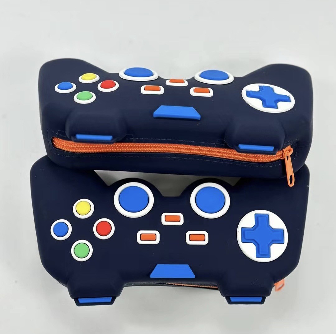 Gaming Switch Controller Kid Silicone Pencil Case Pencil Pouch Shool Office Supplies