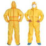 Disease Control Type 3 Disposable Coveralls Tank Cleaning Petrochemical Oil
