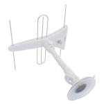 Home 5dBi VHF UHF Amplified TV Antenna Indoor Easy Setup